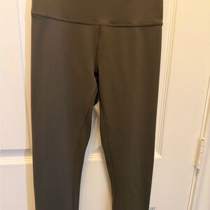 lululemon athletica Olive Green Leggings